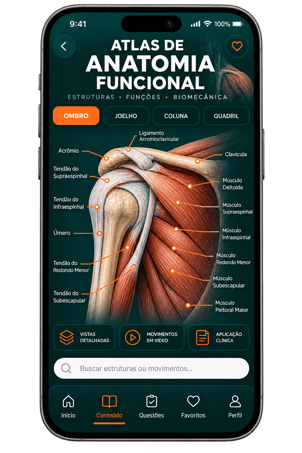 Mockup do Atlas de Anatomia e Fisiologia para Enfermagem