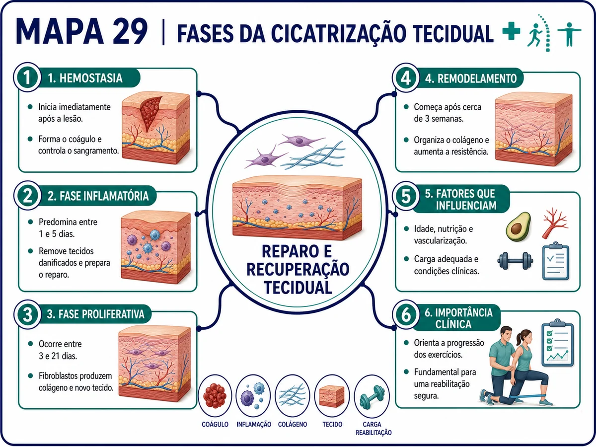 Resumo dos Tipos de Curativo e Cicatrização